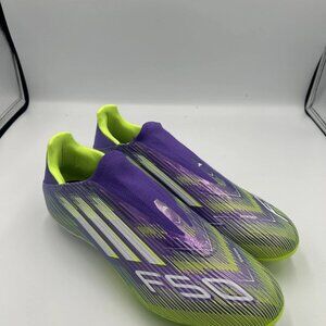 Adidas F50 League LL FG/MG Mens Purple Rush Cleats Radiant Blaze Size 11 JI0003